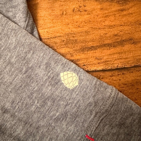 Stio Womens XS Drirelease Long Sleeve Performance Top Heather Blue Thumbholes - Picture 2 of 10